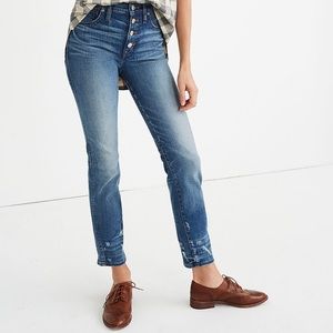 Madewell Slim Straight Jean